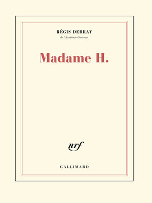 cover image of Madame H.